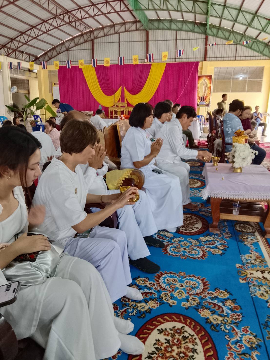 ภาพร่วมพิธีกรรมวัดดอนเซ่ง