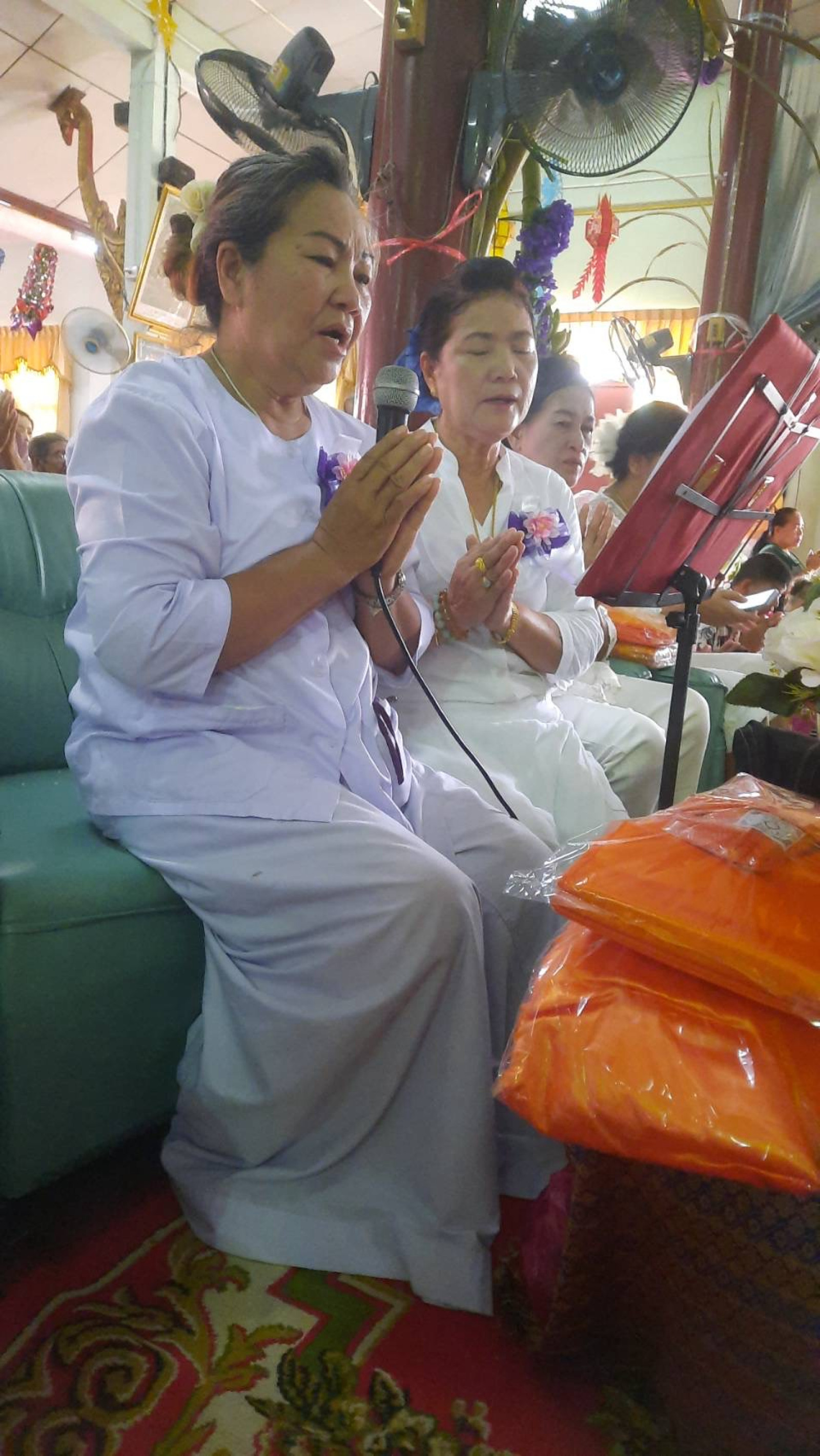 ภาพกล่าวคำถวายกฐินวัดบ้านใหม่เหนือ