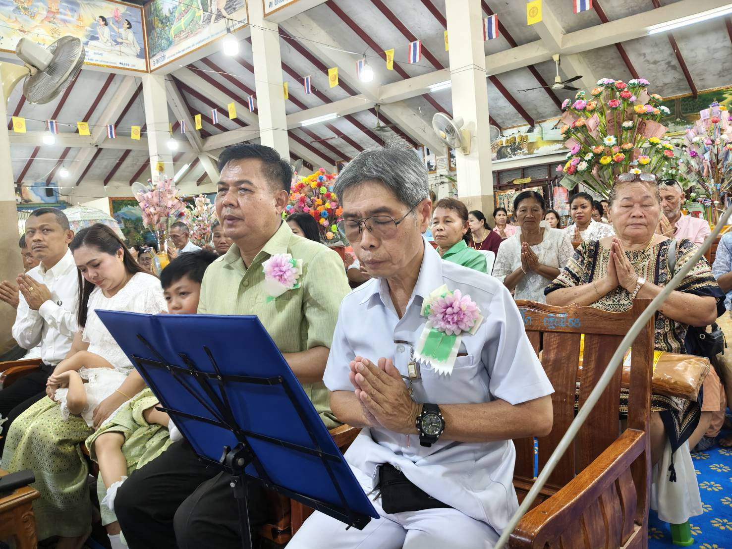 ภาพกล่าวคำถวายกฐินวัดศรีประชุมชน
