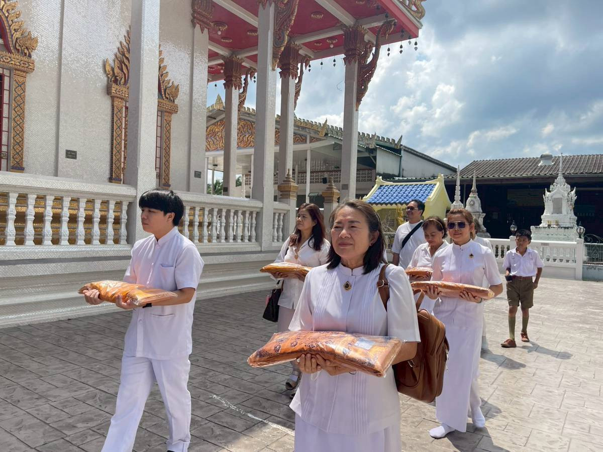 ภาพร่วมพิธีกรรมวัดราษฎร์เจริญธรรม(วัดสุน)