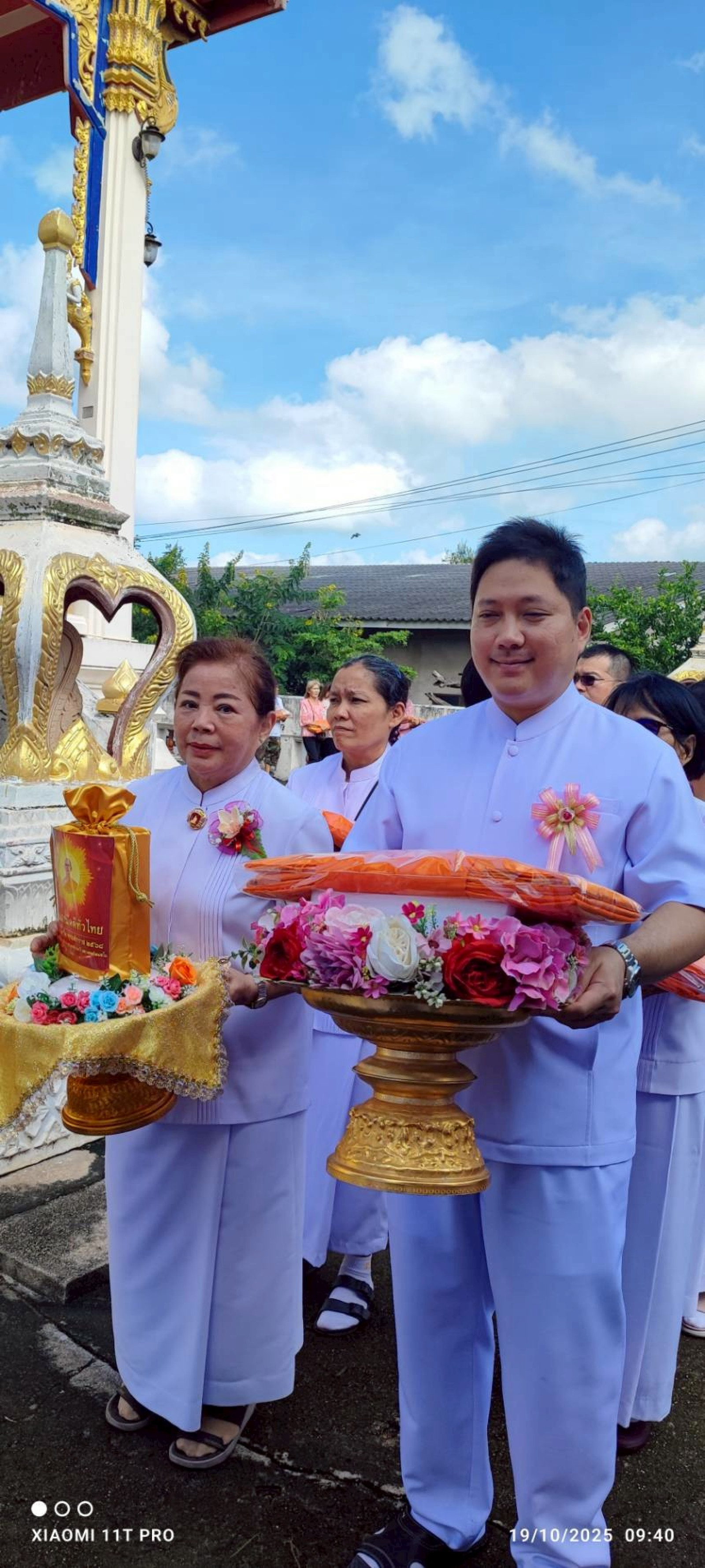 ภาพร่วมพิธีกรรมวัดมาบแค