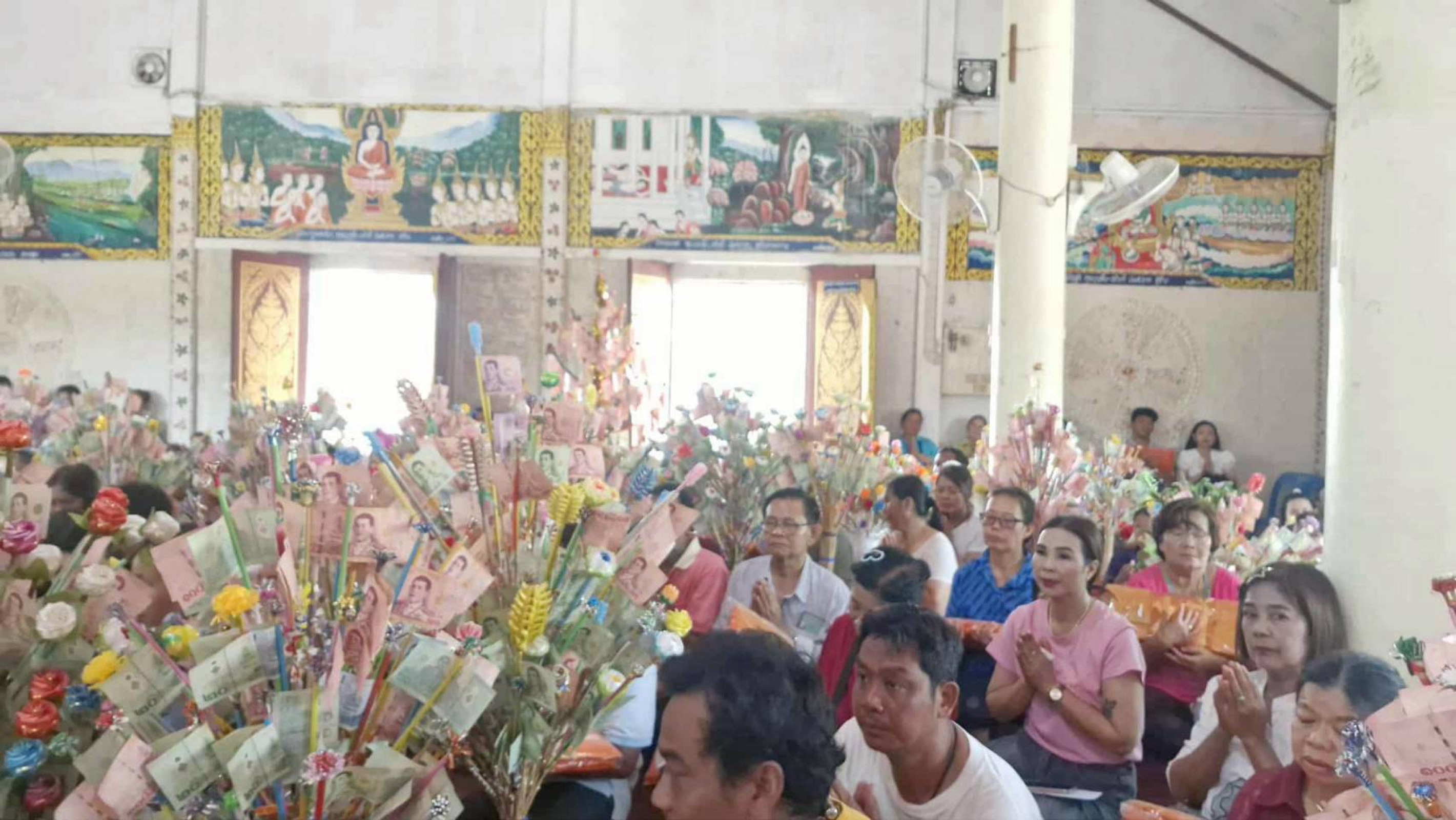 ภาพร่วมพิธีกรรมสำนักสงฆ์ห้วยเสือ