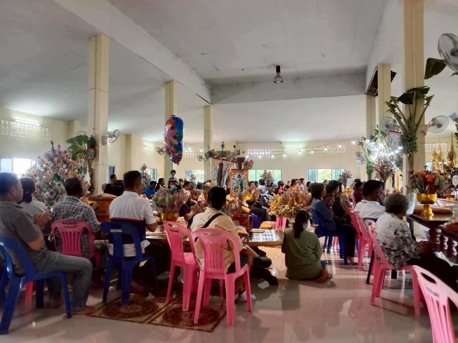 ภาพร่วมพิธีกรรมวัดสุวรรณคีรี