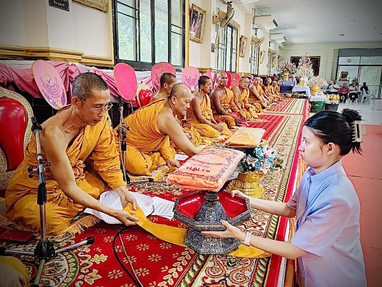 ภาพร่วมพิธีกรรมวัดพรหมธรรมนิมิต