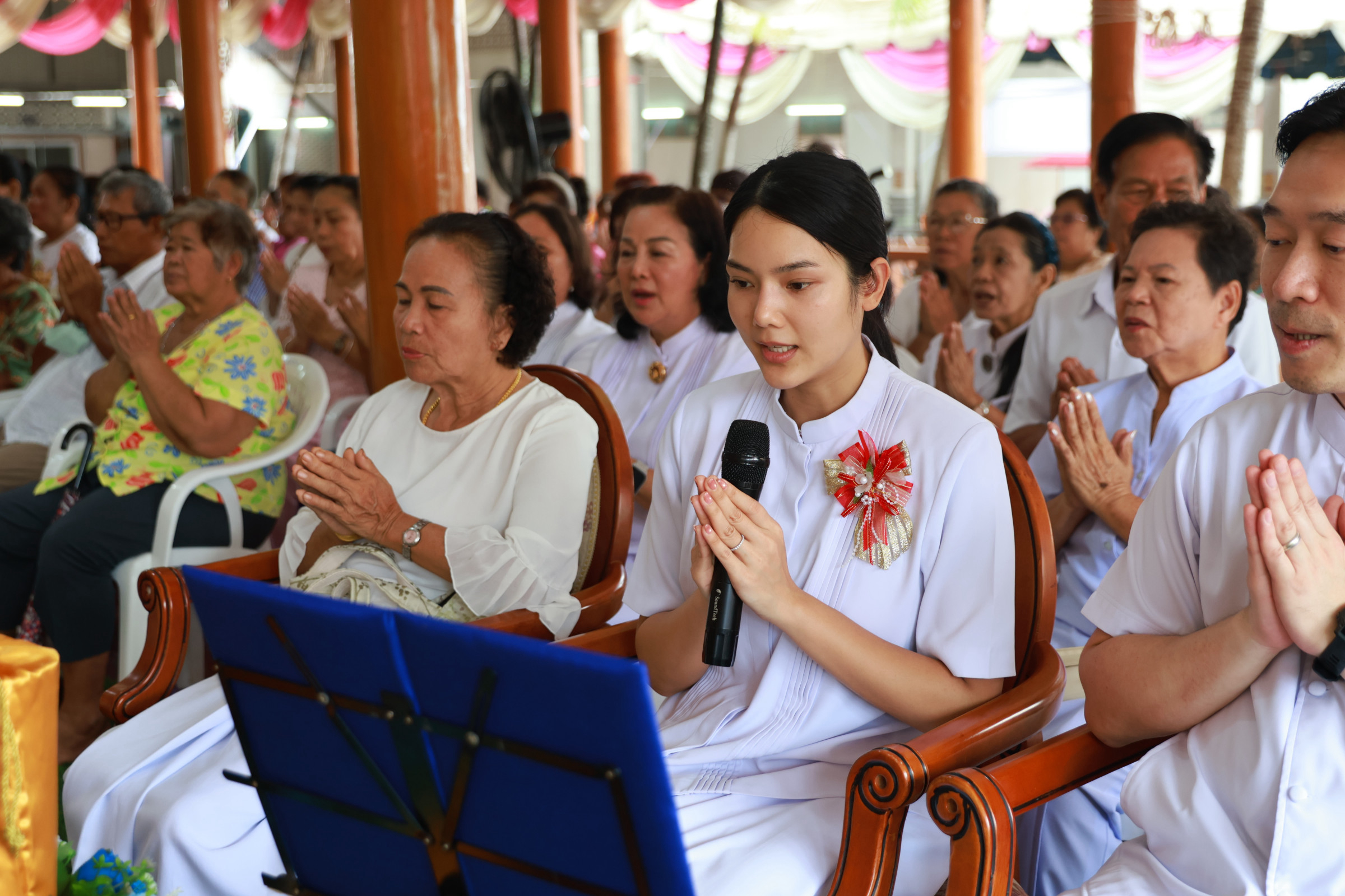 ภาพร่วมพิธีกรรมวัดธรรมสถิตติ์วราราม