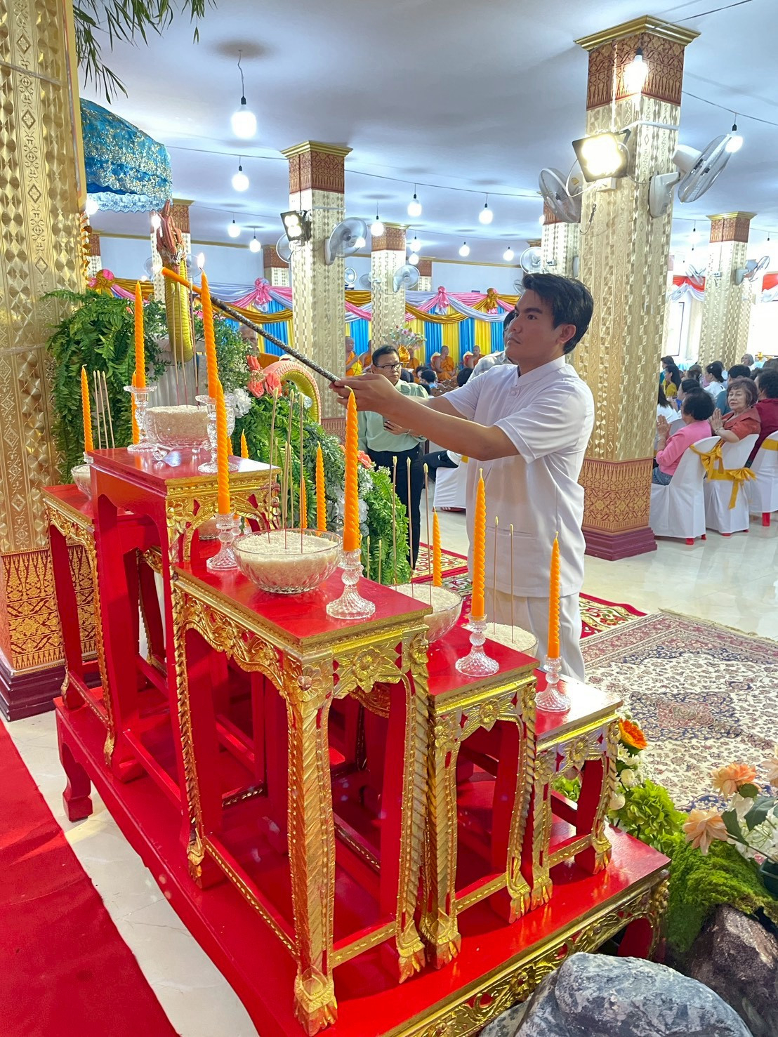 ภาพร่วมพิธีกรรมวัดบางแก้ว