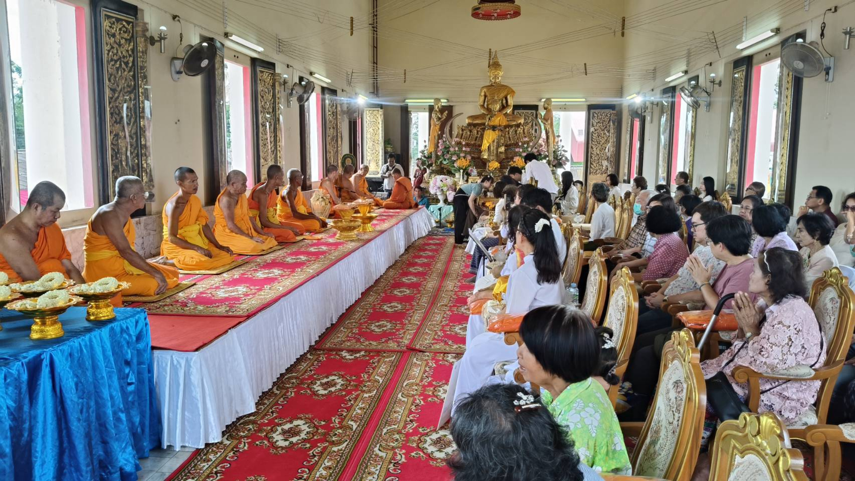 ภาพร่วมพิธีกรรมวัดไทร