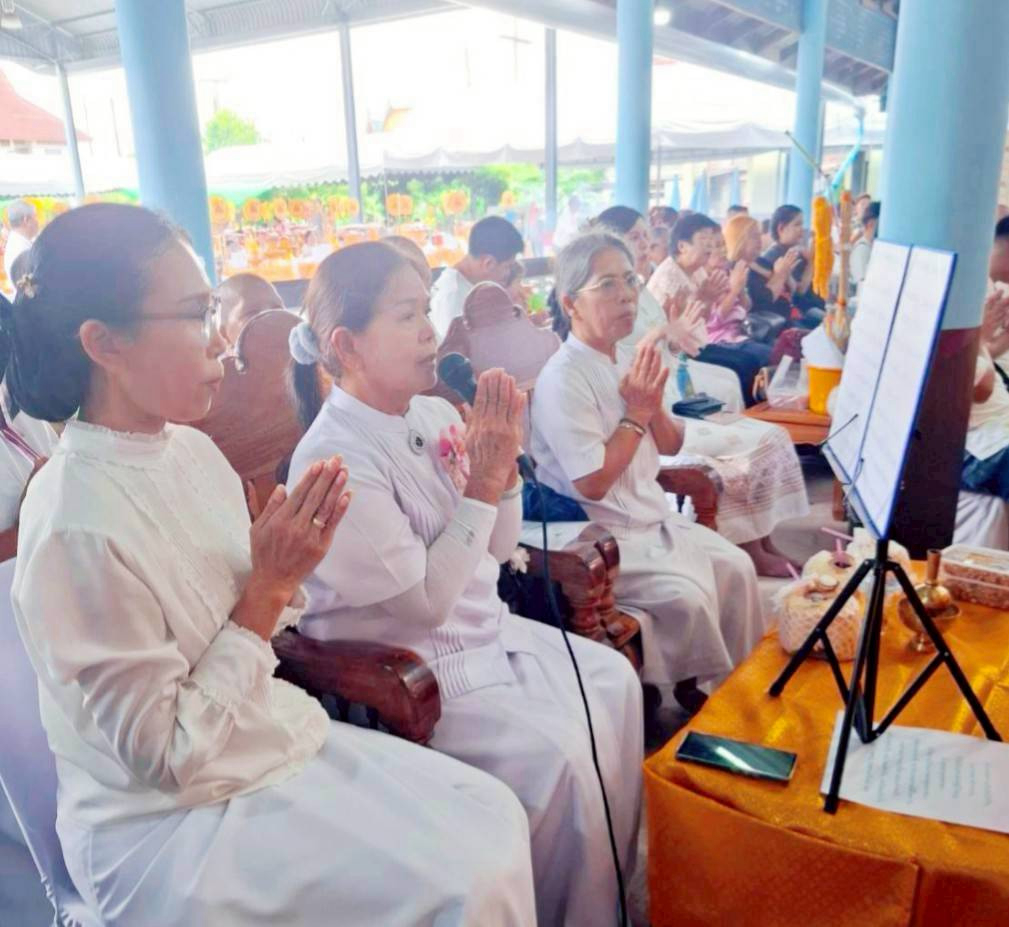 ภาพกล่าวคำถวายกฐินวัดบางแคกลาง