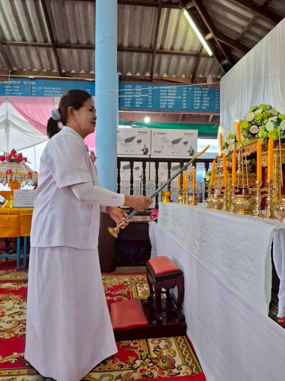 ภาพร่วมพิธีกรรมวัดบางแคกลาง