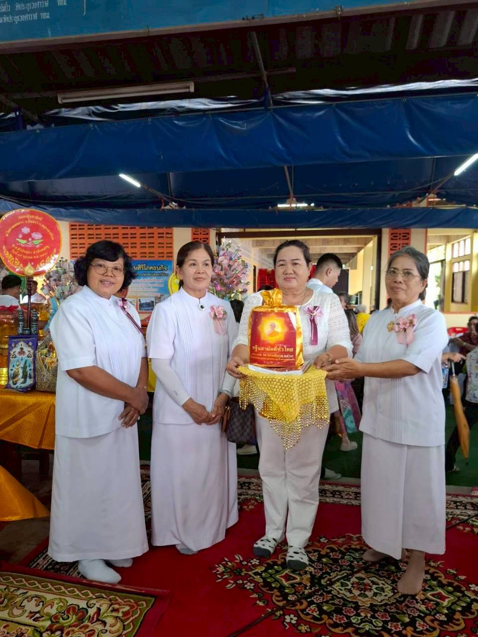 ภาพร่วมพิธีกรรมวัดบางแคกลาง