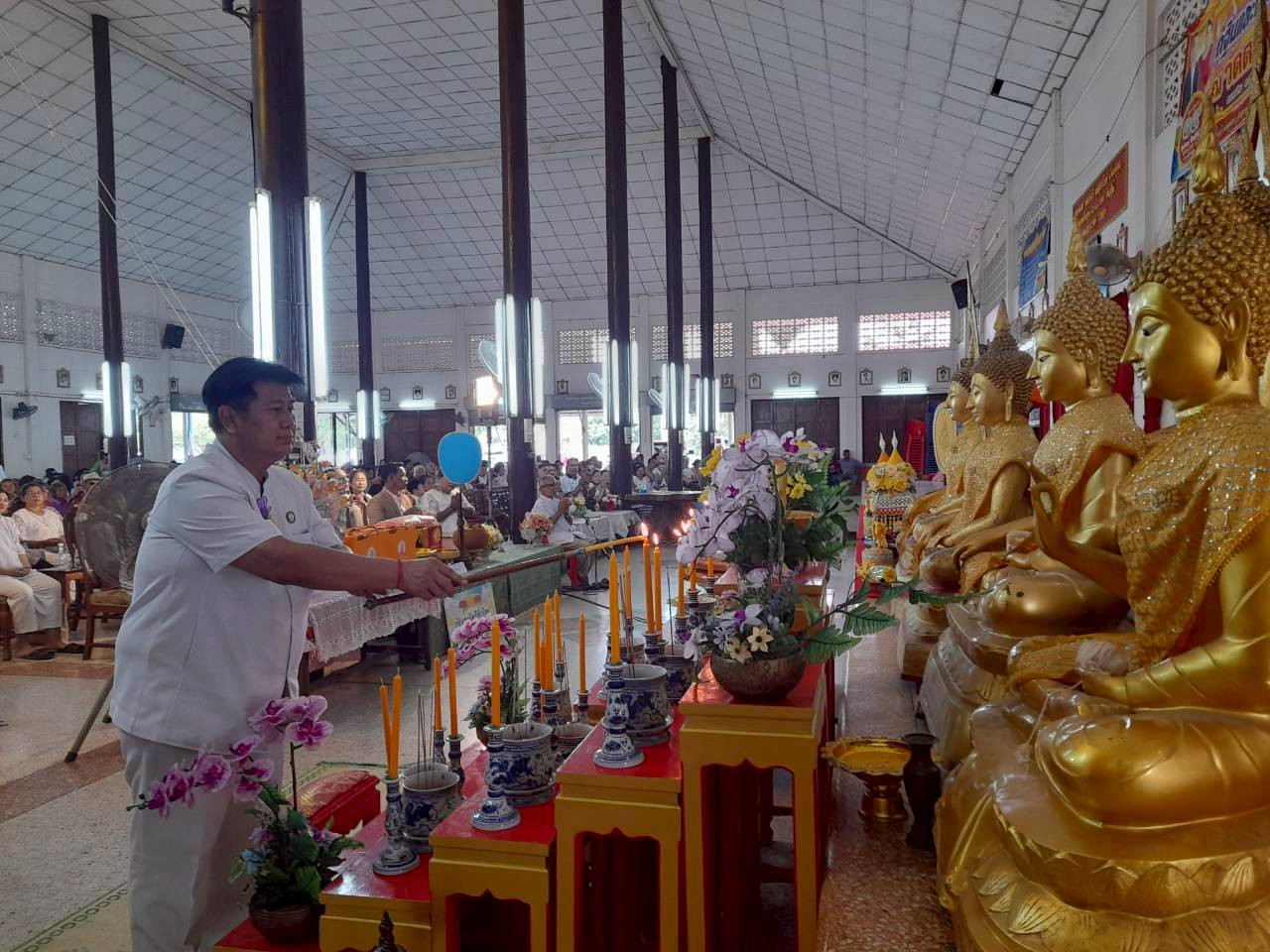 ภาพร่วมพิธีกรรมวัดดาวดึงษ์