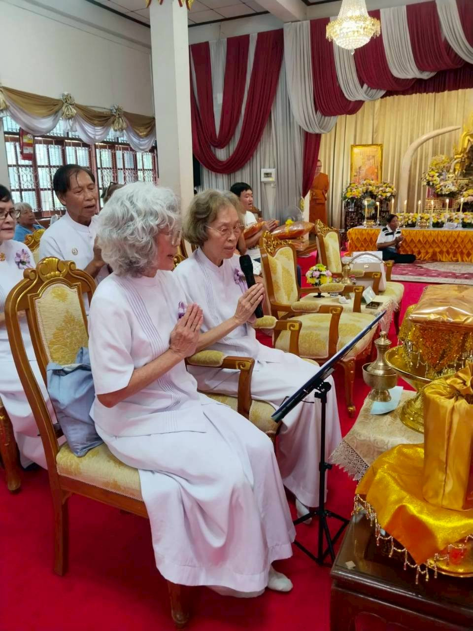 ภาพกล่าวคำถวายกฐินวัดภุมรินทร์กุฎีทอง