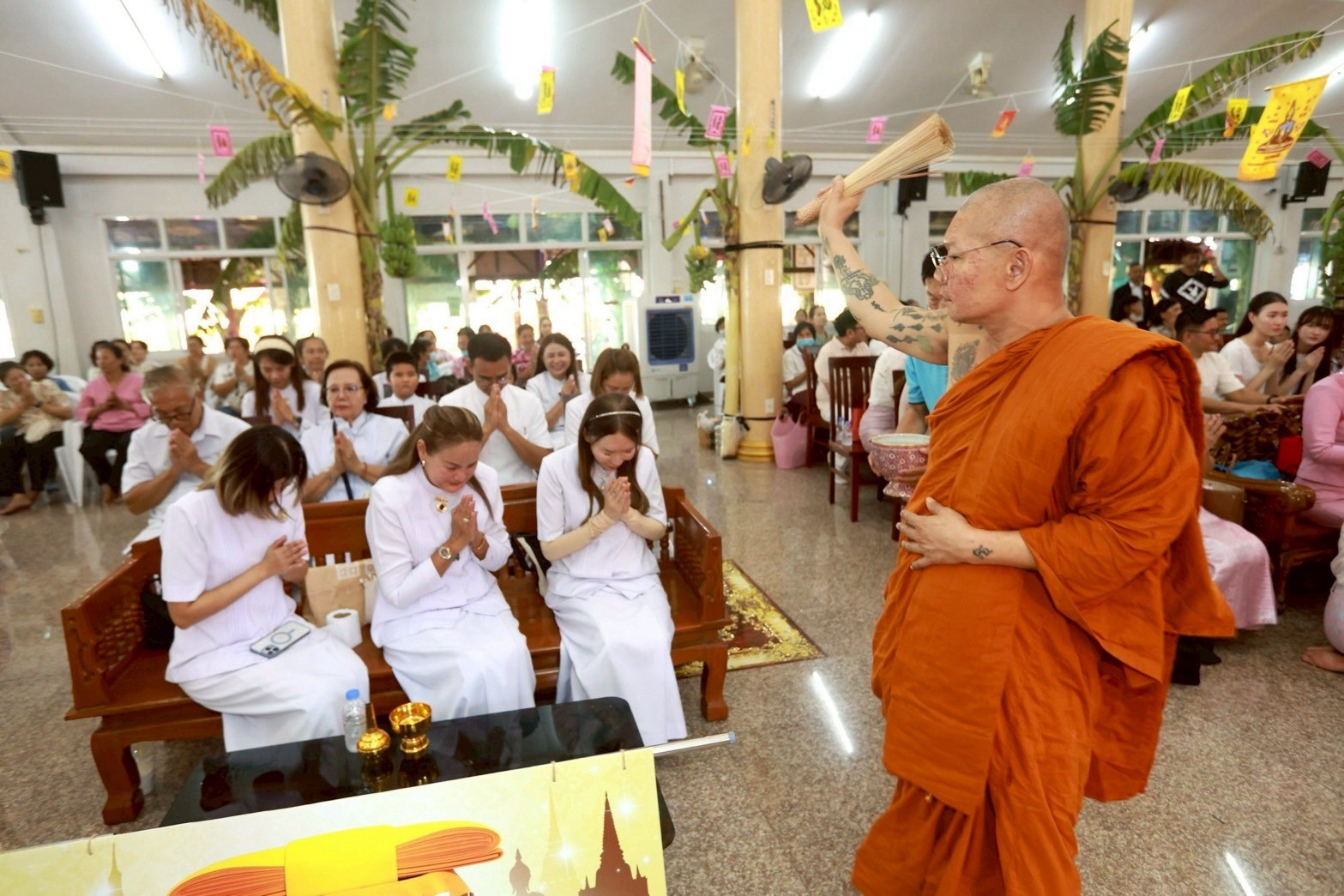 ภาพร่วมพิธีกรรมวัดคลองตันราษฎร์บำรุง