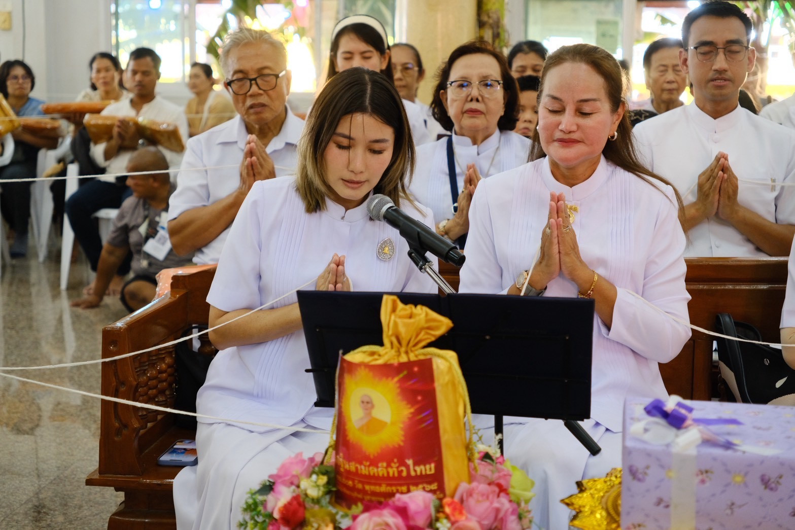 ภาพร่วมพิธีกรรมวัดคลองตันราษฎร์บำรุง