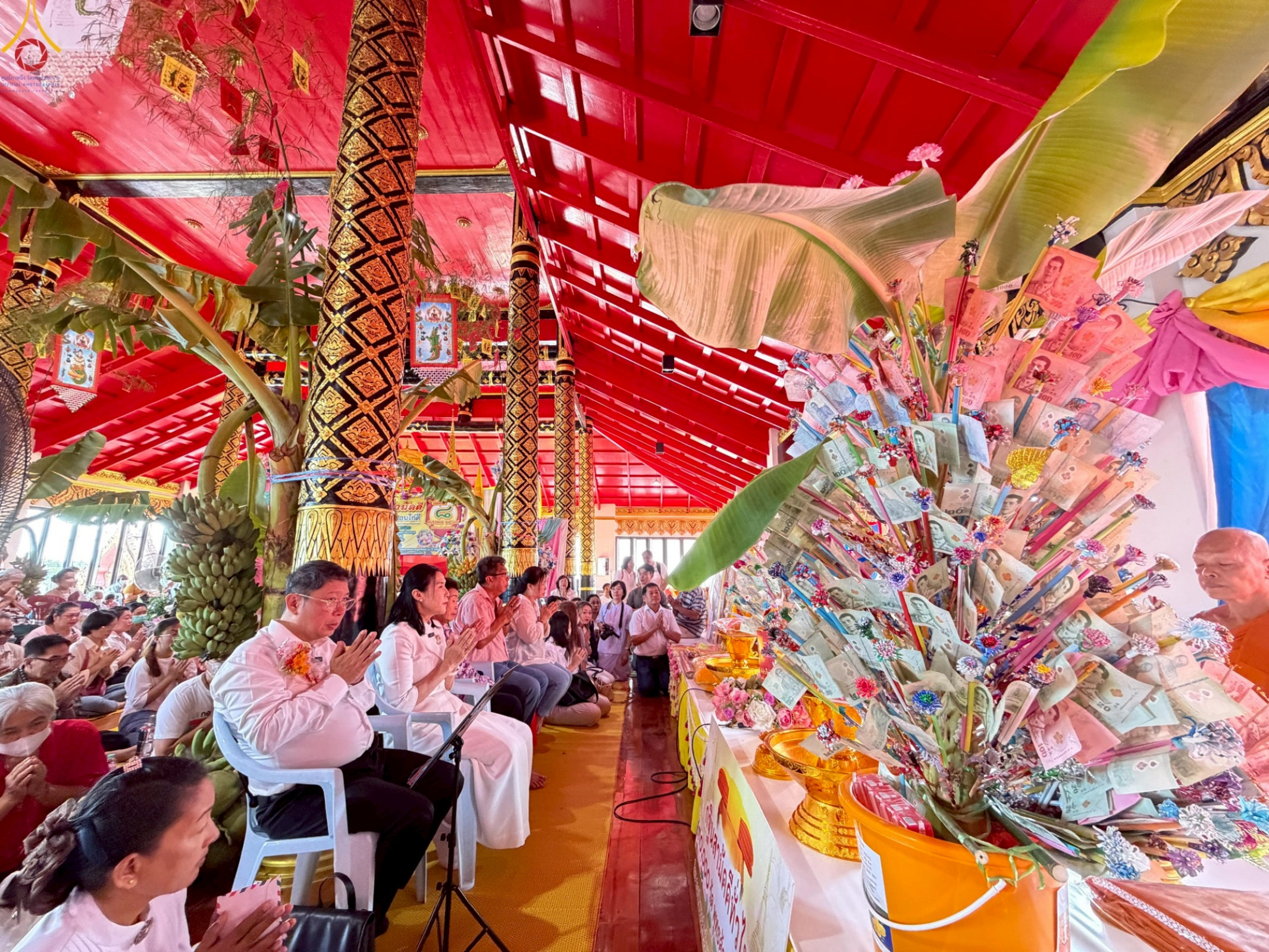 ภาพร่วมพิธีกรรมวัดดอนไก่ดี