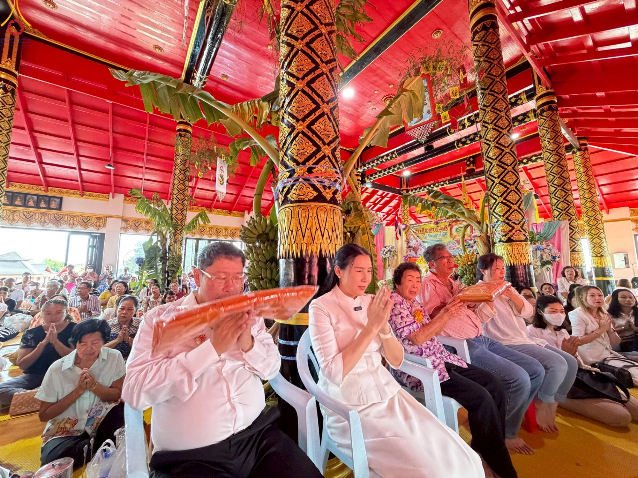 ภาพร่วมพิธีกรรมวัดดอนไก่ดี