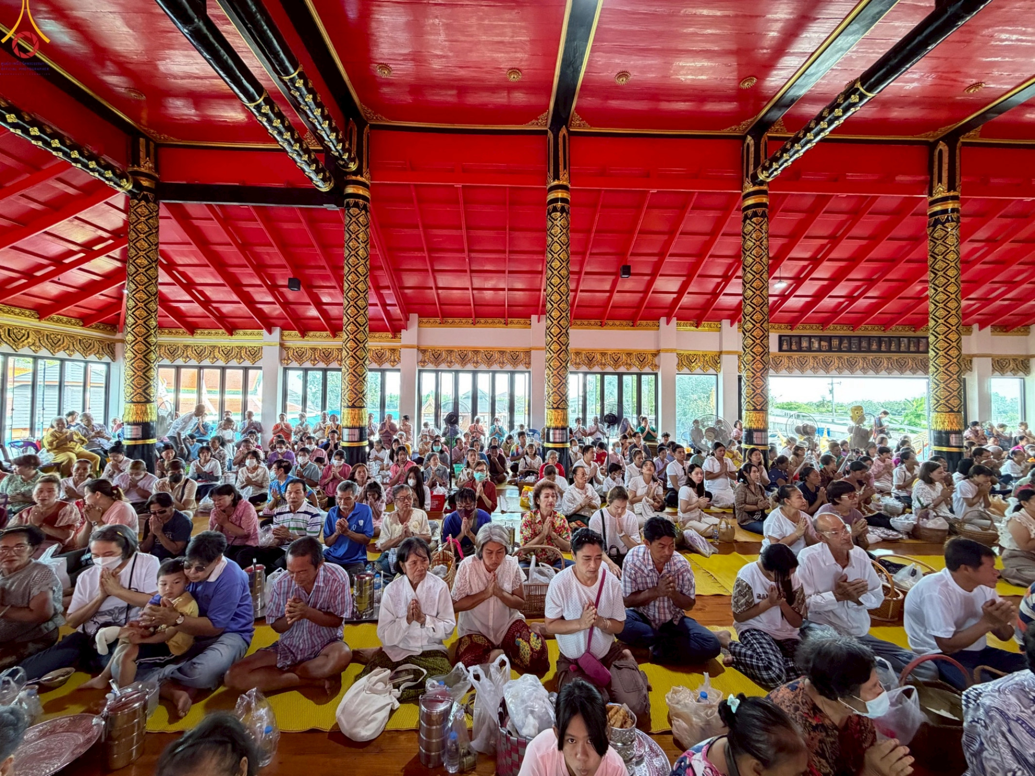 ภาพร่วมพิธีกรรมวัดดอนไก่ดี