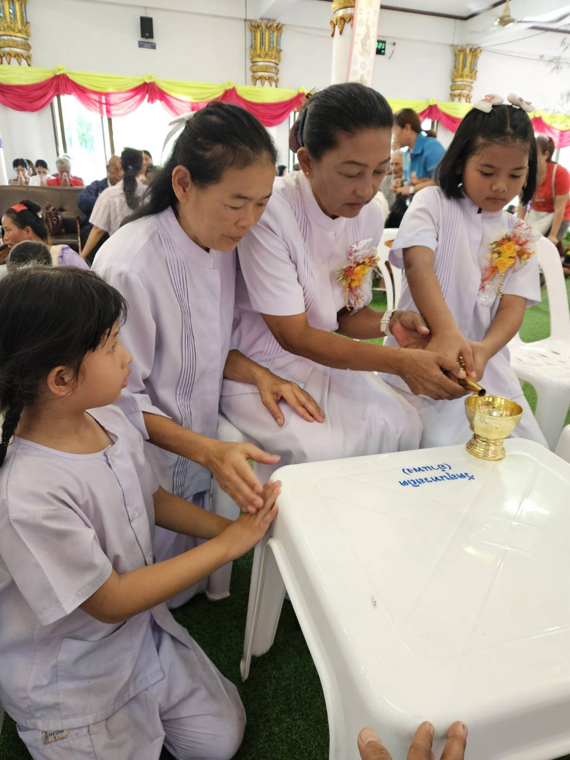 ภาพร่วมพิธีกรรมวัดสุนทรสถิต