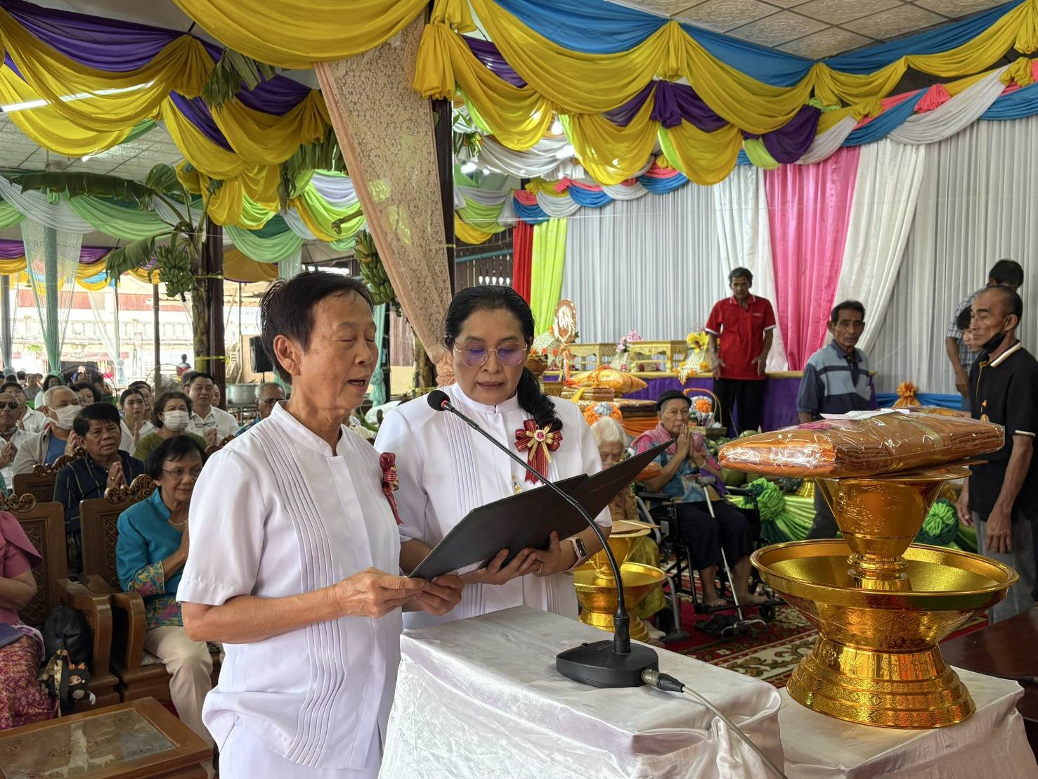 ภาพกล่าวคำถวายกฐินวัดบางขุด