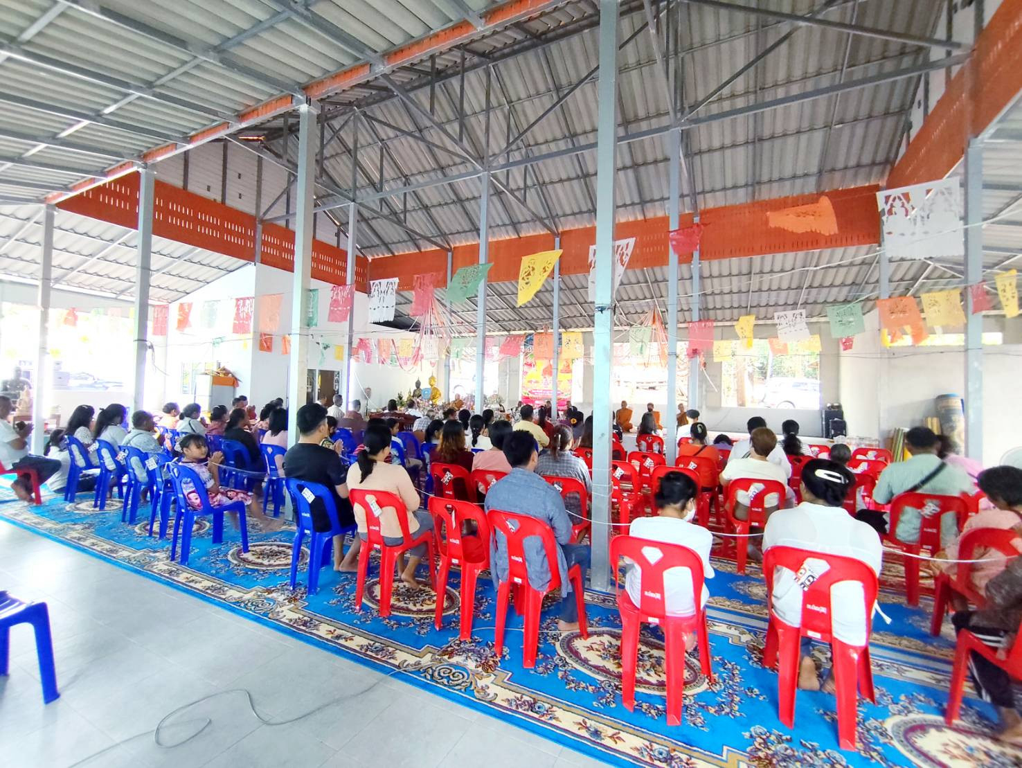 ภาพร่วมพิธีกรรมสำนักสงฆ์ศรีสุขโชติการาม