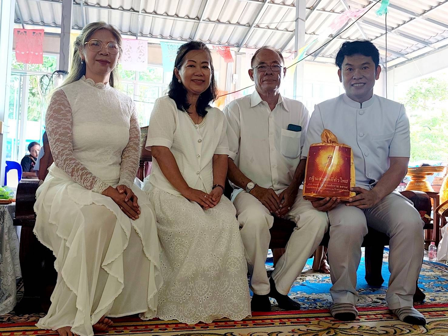 ภาพร่วมพิธีกรรมสำนักสงฆ์ศรีสุขโชติการาม