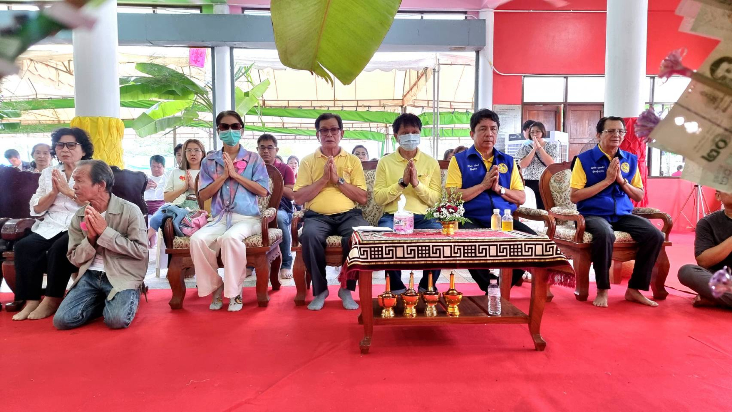 ภาพร่วมพิธีกรรมวัดบางน้ำวน