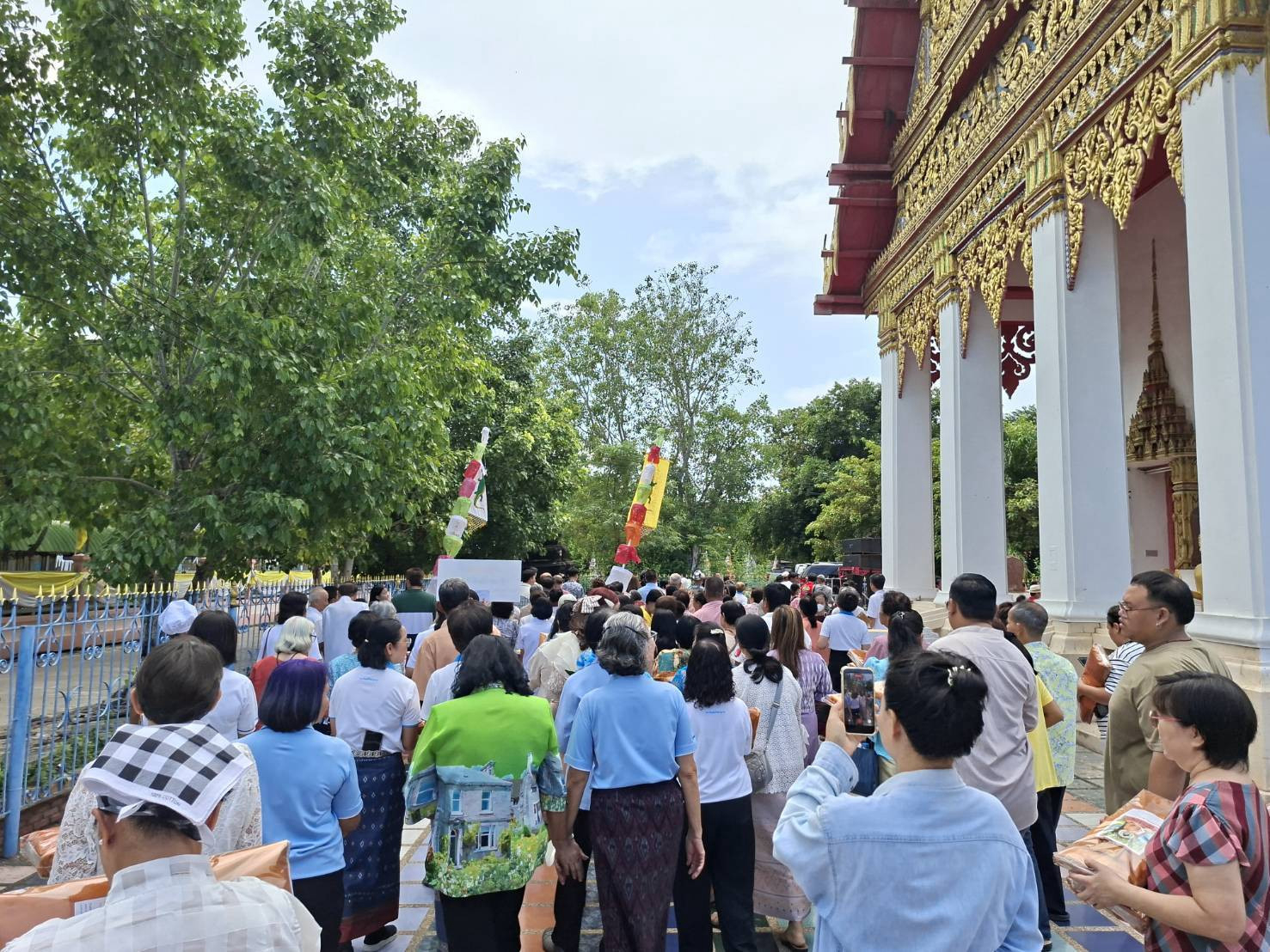 ภาพร่วมพิธีกรรมวัดไชนาวาส