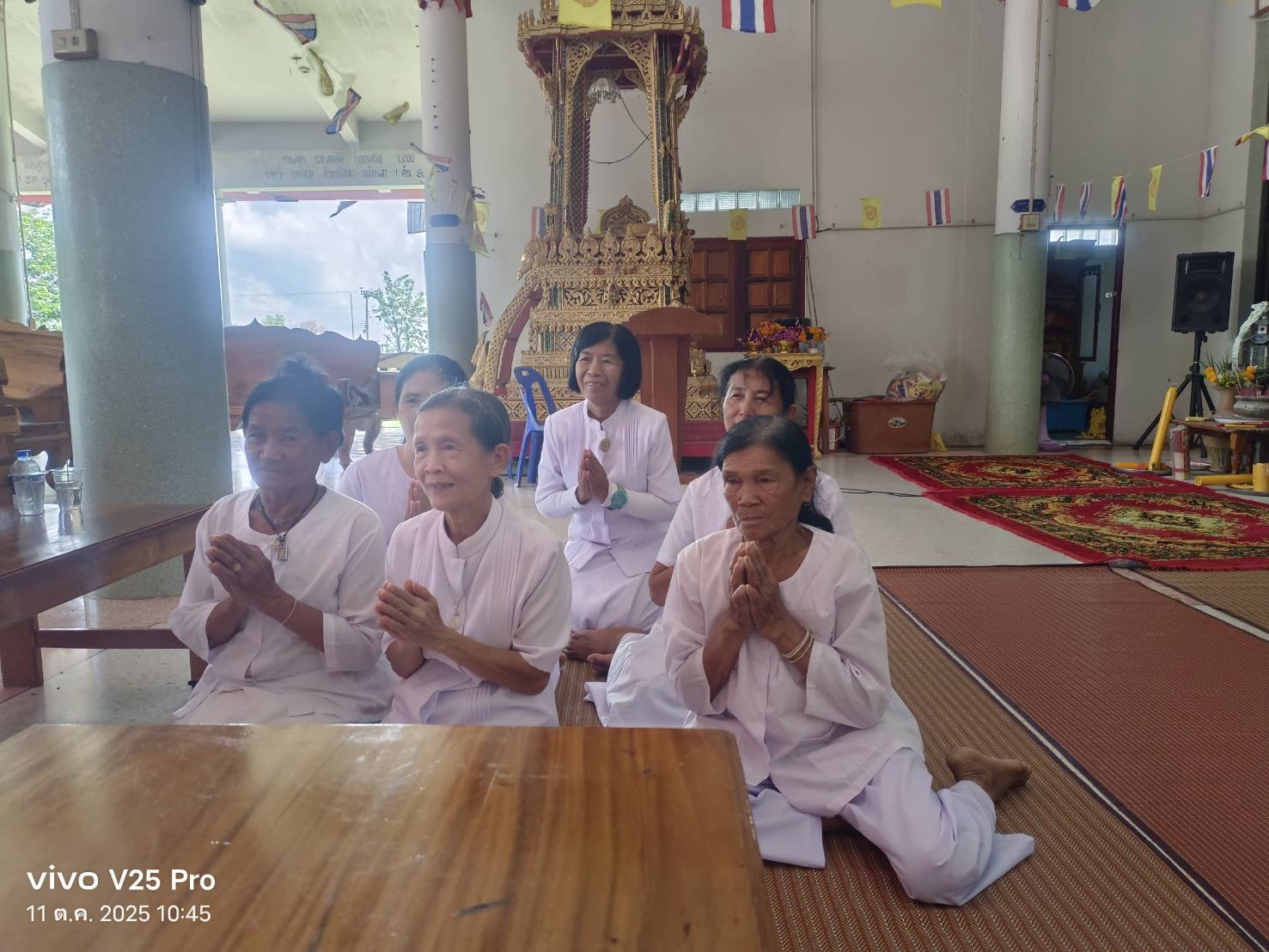ภาพร่วมพิธีกรรมวัดดอนสำโรง