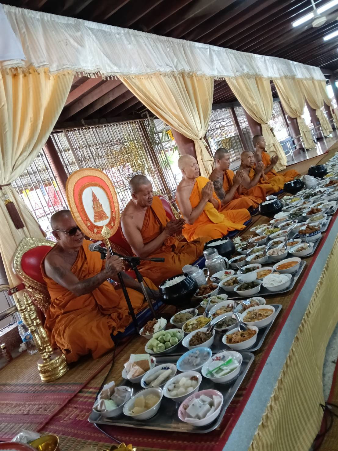 ภาพร่วมพิธีกรรมวัดหนองสะเดา
