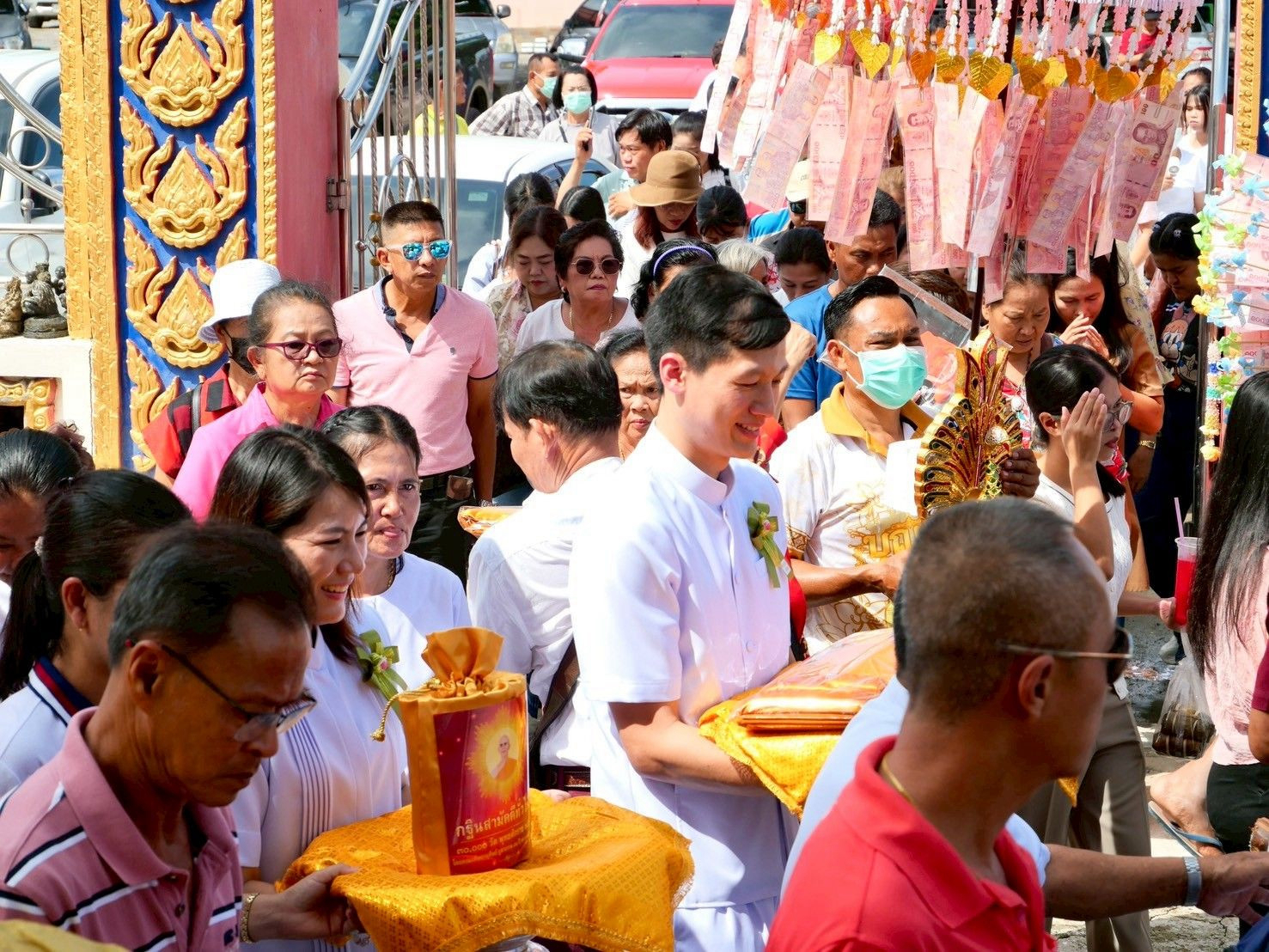 ภาพร่วมพิธีกรรมวัดโคกงูเห่า