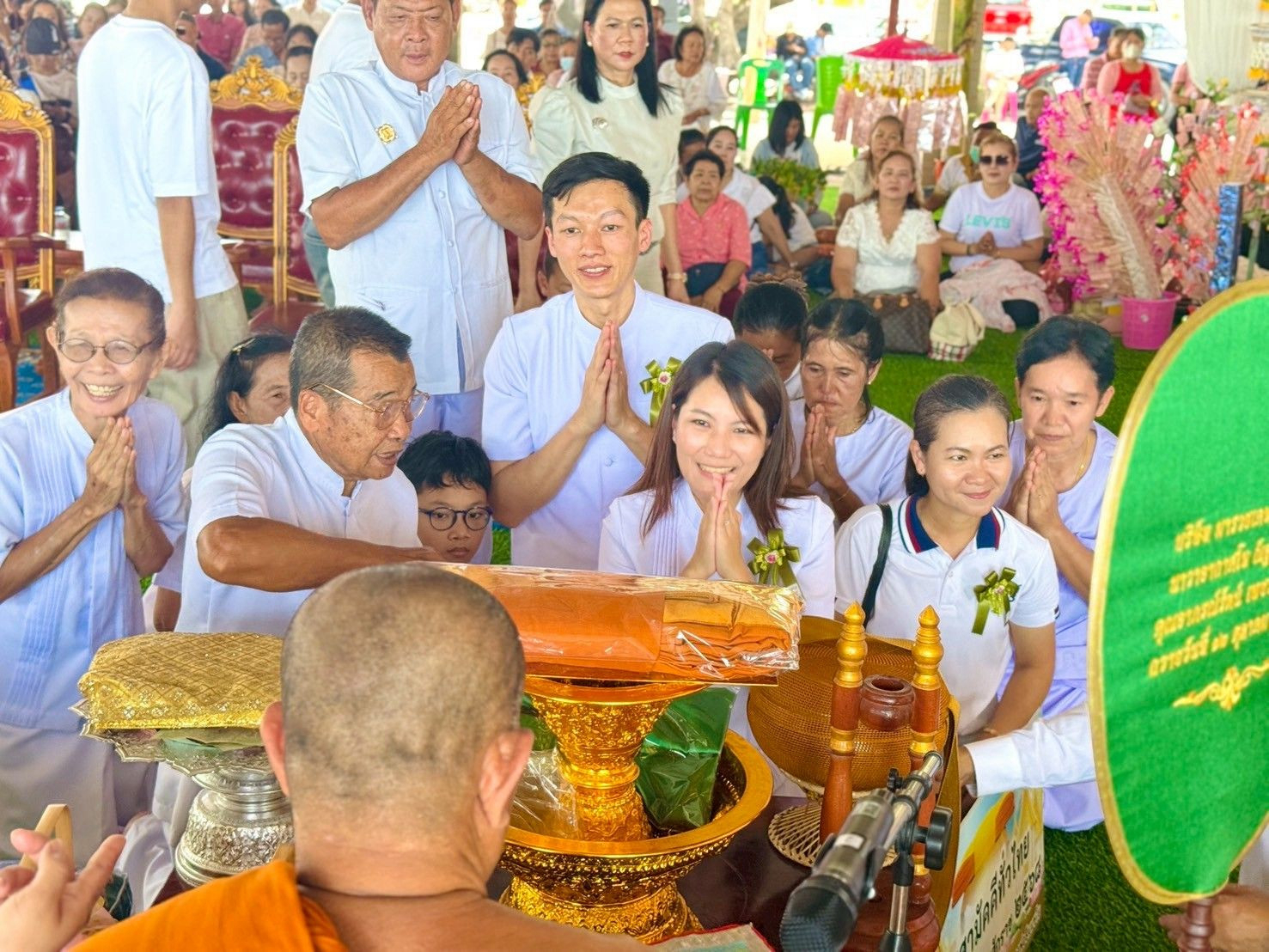 ภาพร่วมพิธีกรรมวัดโคกงูเห่า