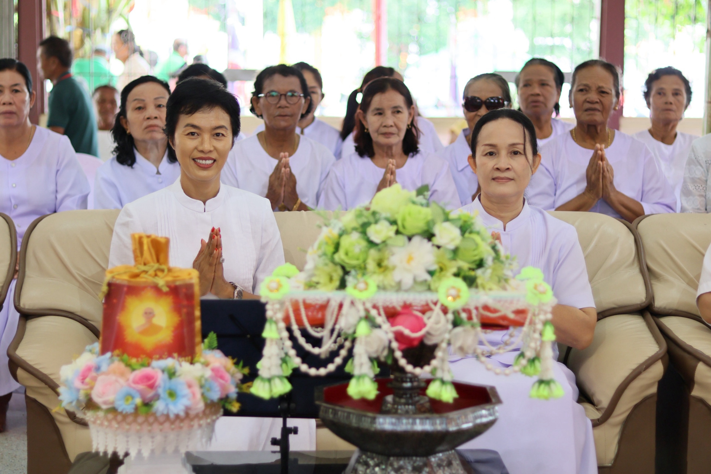 ภาพร่วมพิธีกรรมวัดจันทราวาส