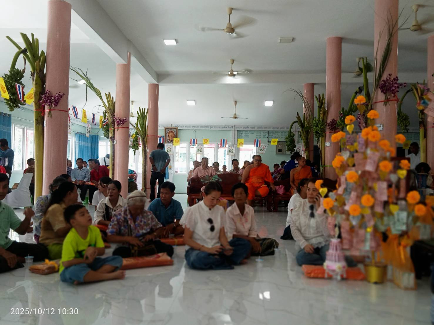 ภาพร่วมพิธีกรรมวัดดอนสงวน