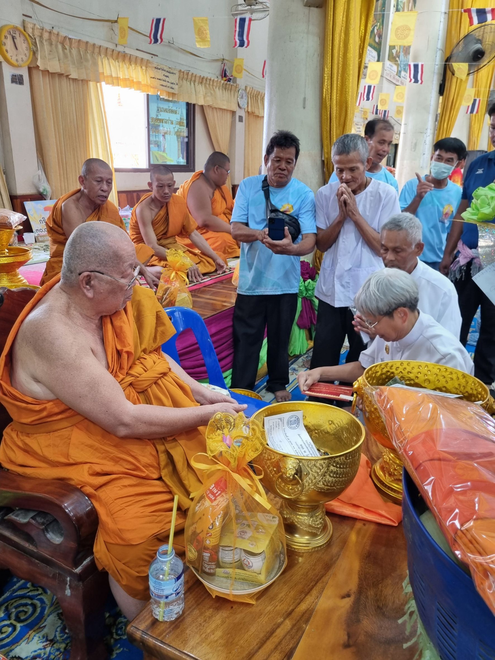 ภาพร่วมพิธีกรรมวัดท่าไชย