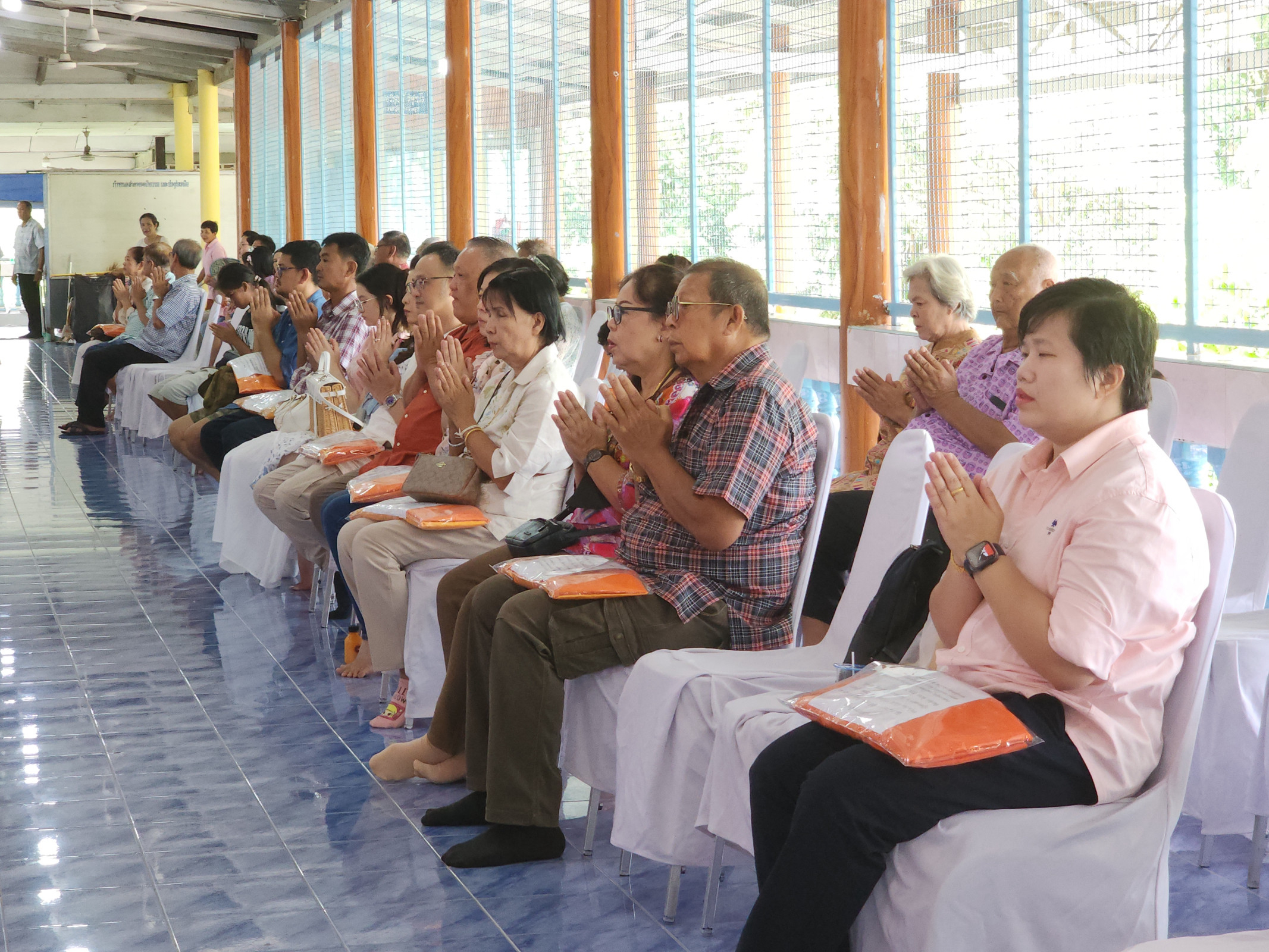 ภาพร่วมพิธีกรรมวัดโพธิ์คอย