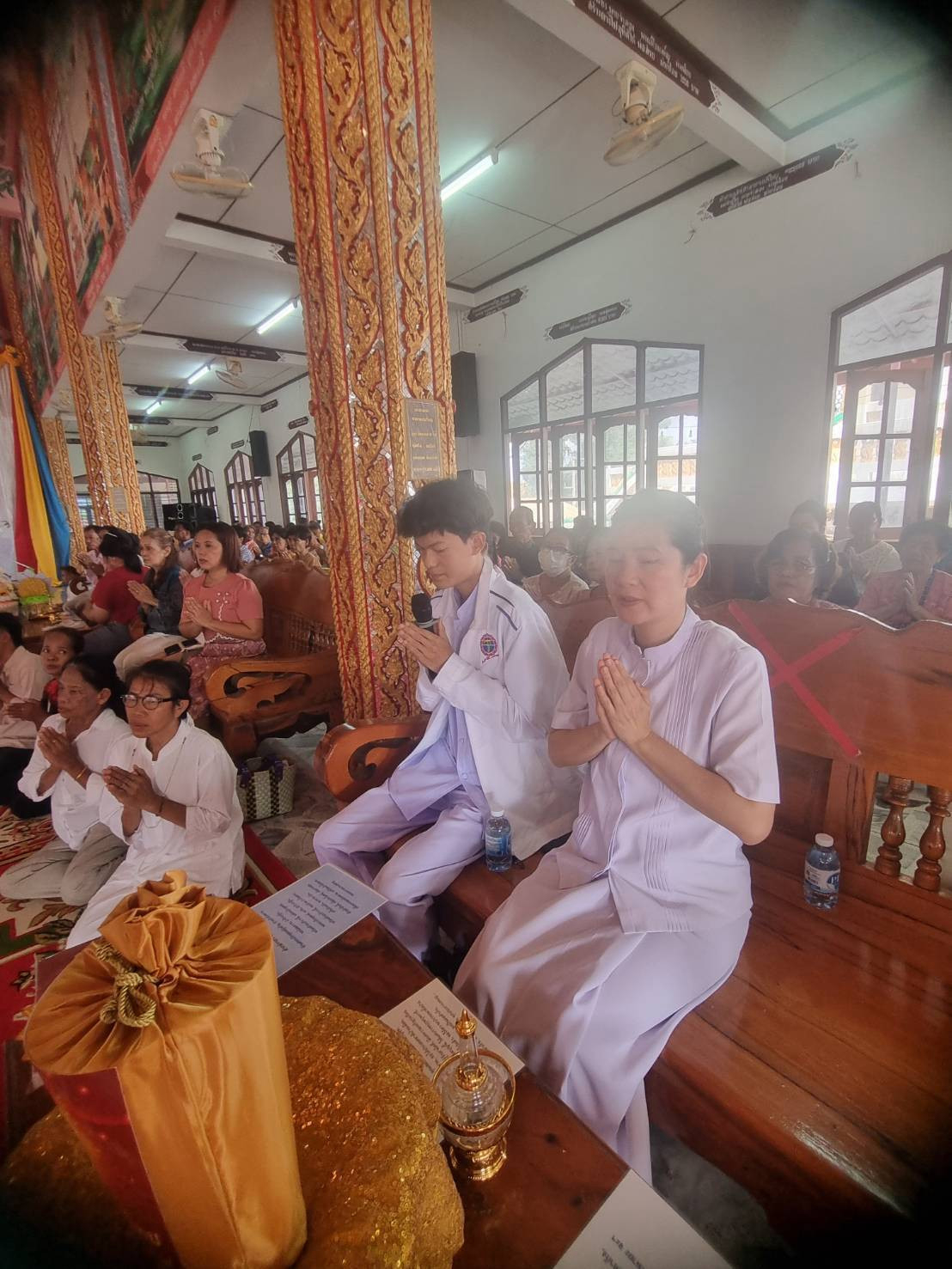 ภาพกล่าวคำถวายกฐินวัดดารา