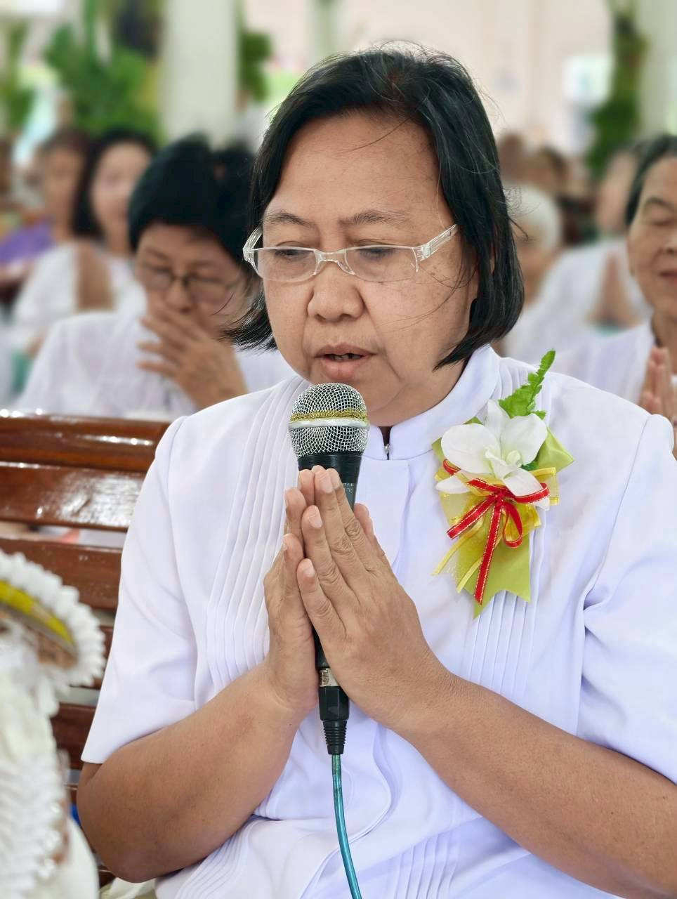 ภาพกล่าวคำถวายกฐินวัดทุ่งสามัคคีธรรม