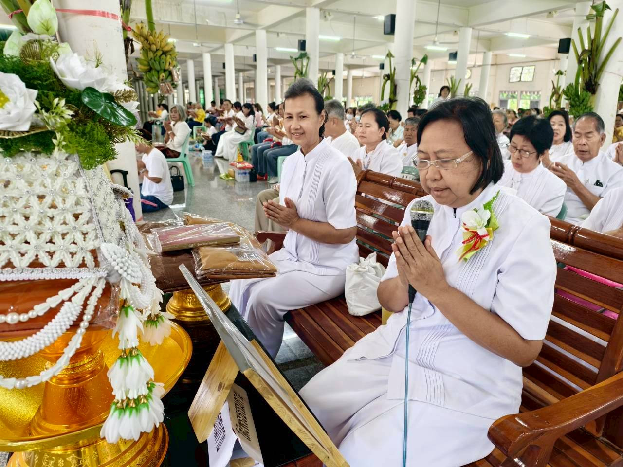 ภาพร่วมพิธีกรรมวัดทุ่งสามัคคีธรรม