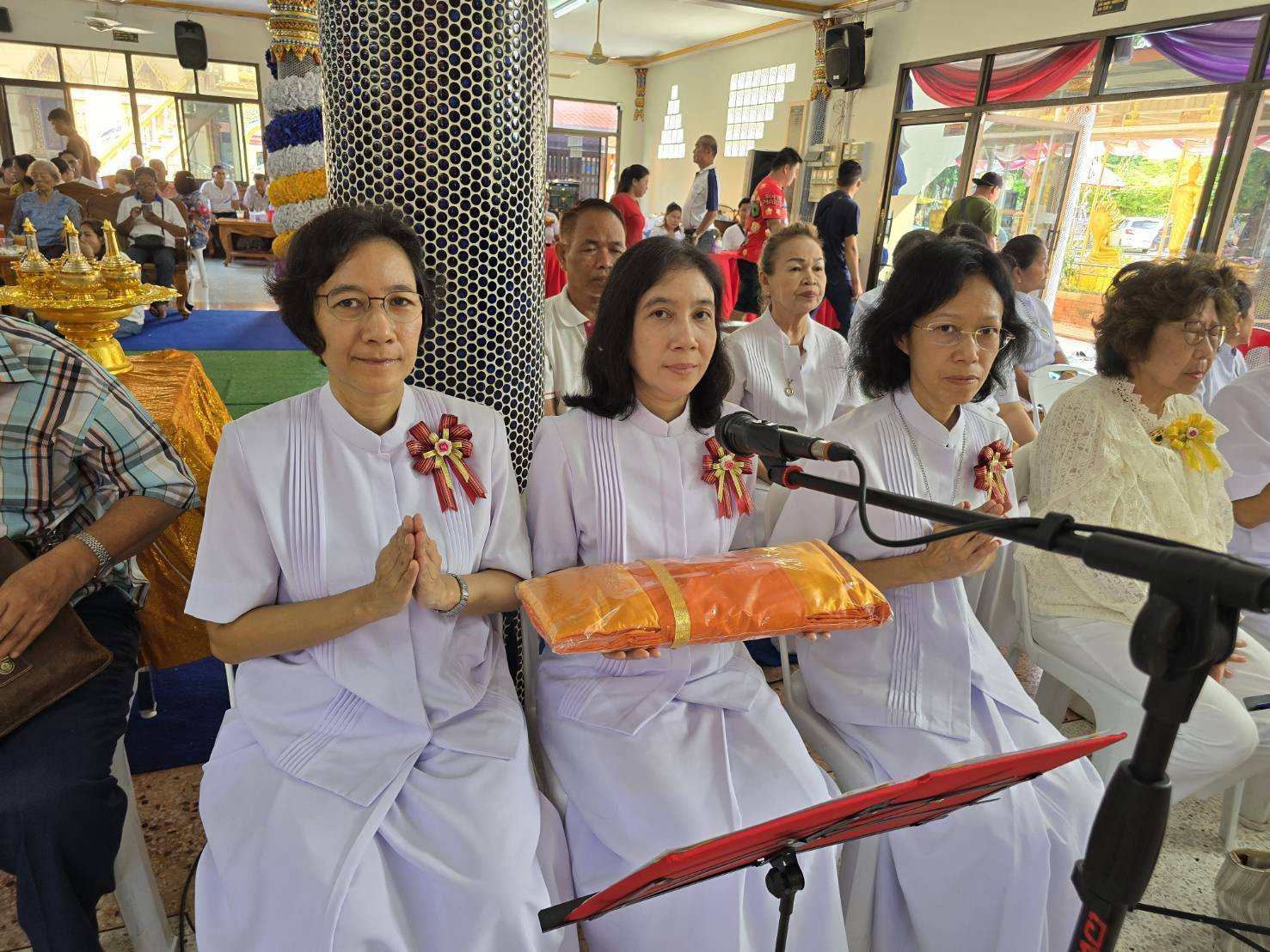 ภาพร่วมพิธีกรรมวัดโพธิ์ตะควน