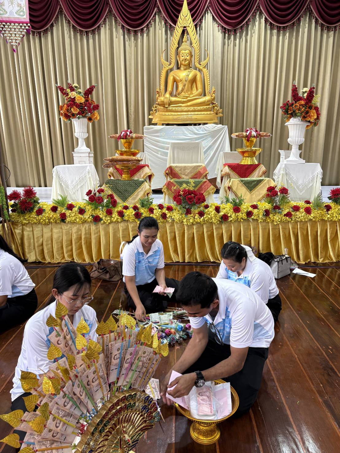 ภาพร่วมพิธีกรรมวัดคลองขอม