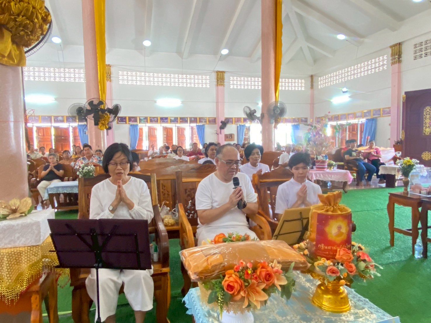 ภาพกล่าวคำถวายกฐินวัดรางกร่าง