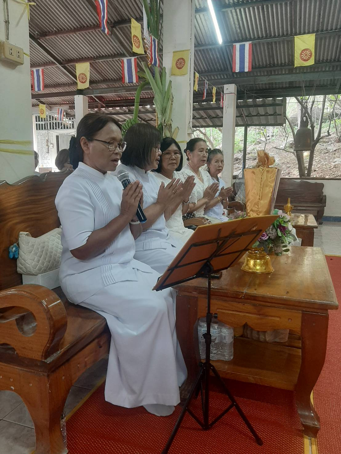 ภาพกล่าวคำถวายกฐินวัดเขาทำเทียม