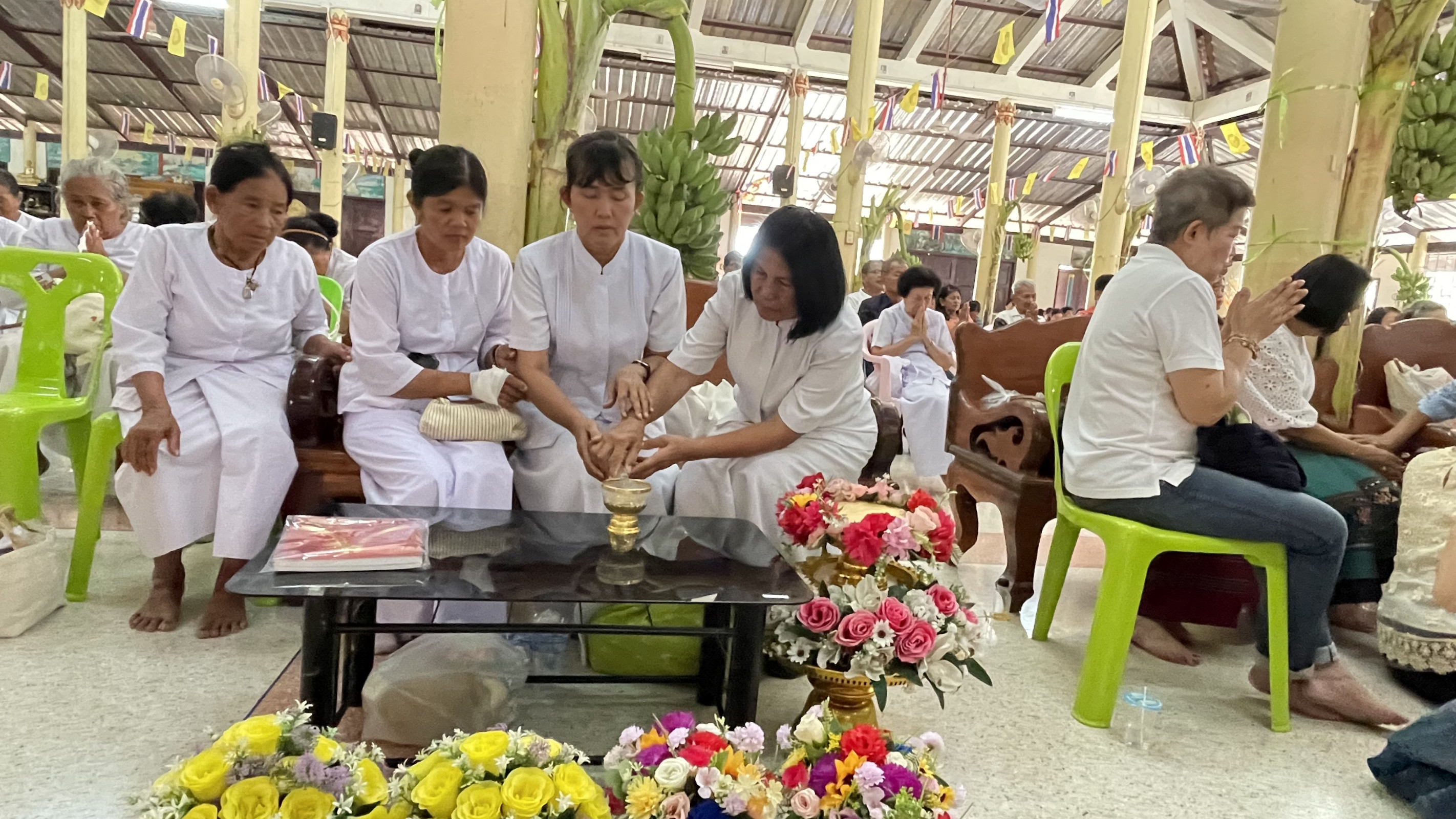ภาพร่วมพิธีกรรมวัดสามัคคีธรรม