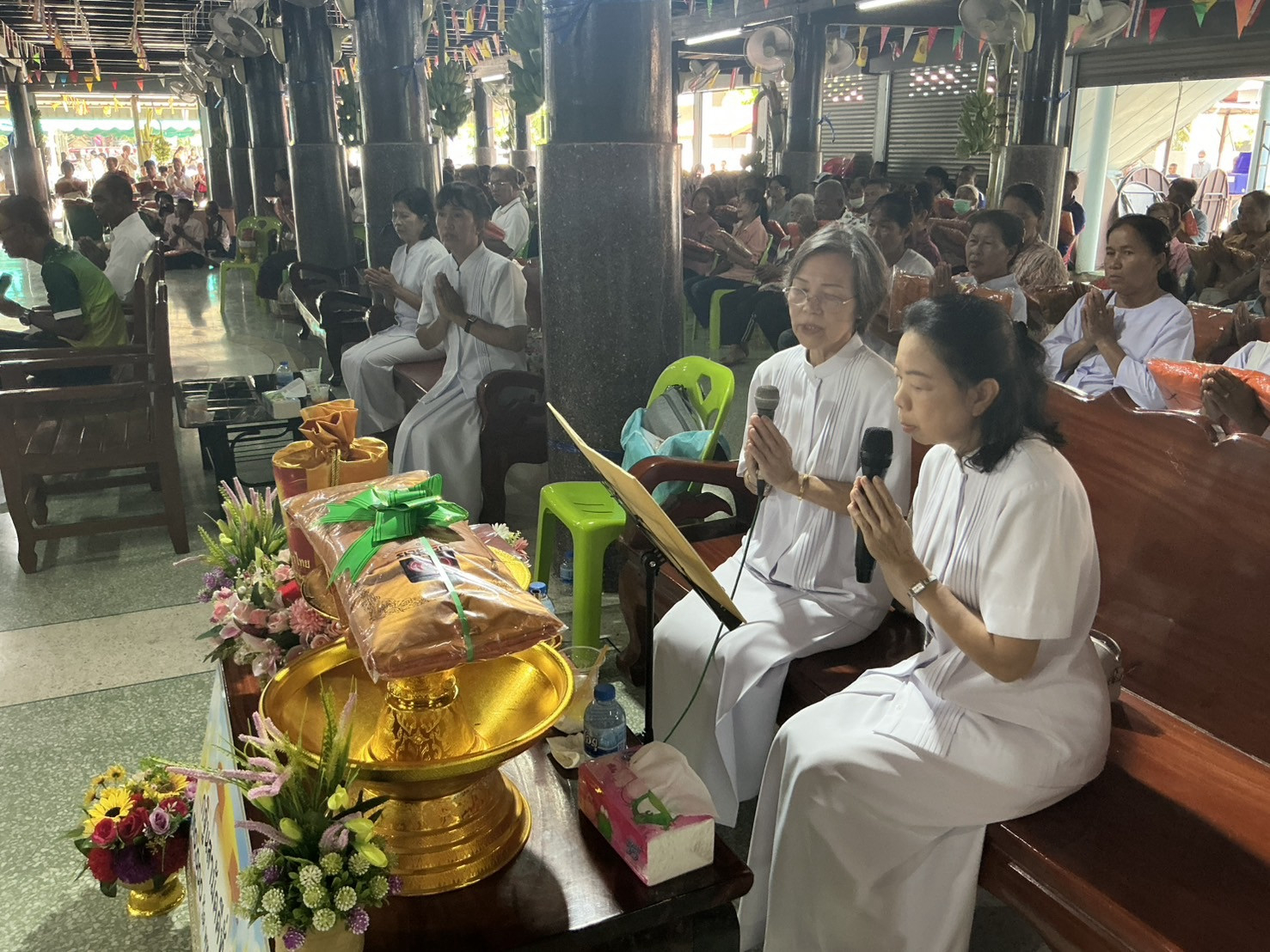 ภาพกล่าวคำถวายกฐินวัดหนองจิกยาว