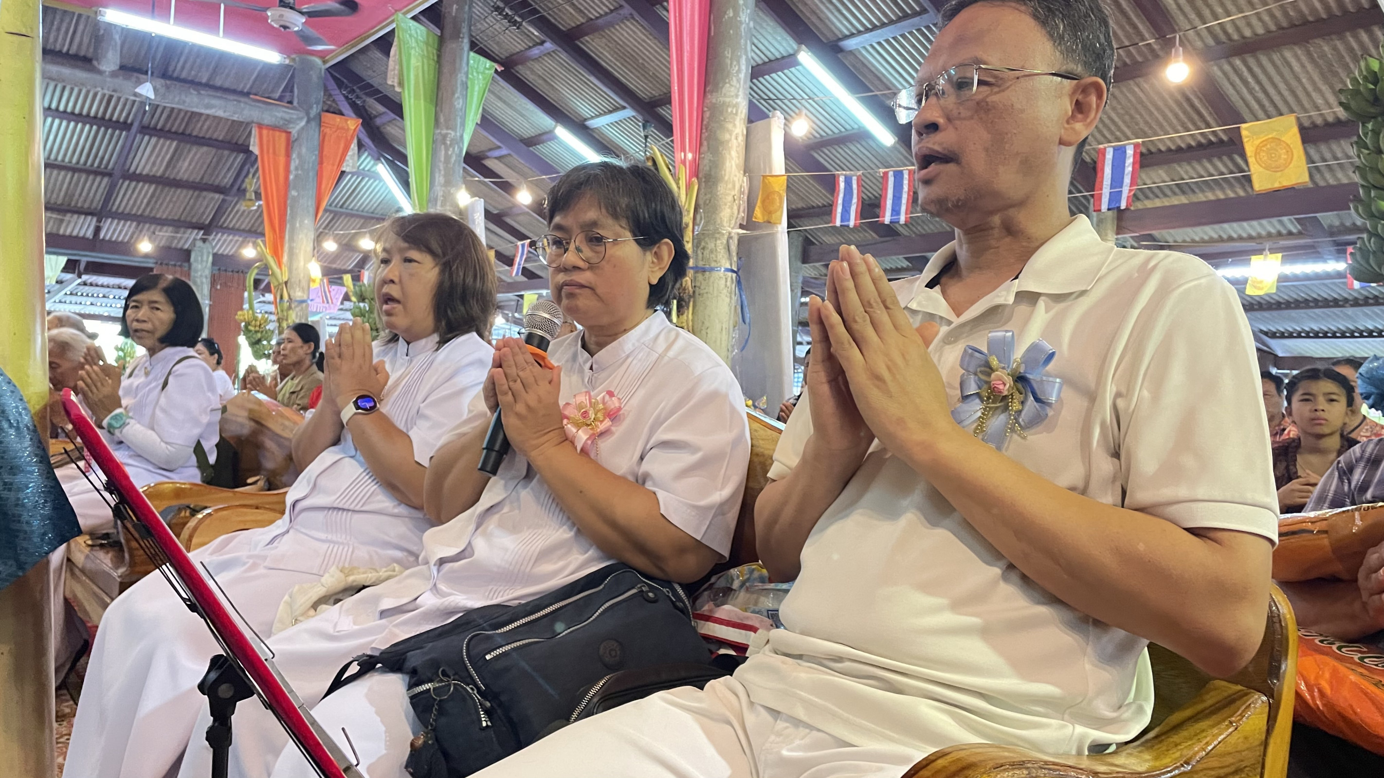 ภาพกล่าวคำถวายกฐินวัดทัพตาแทน