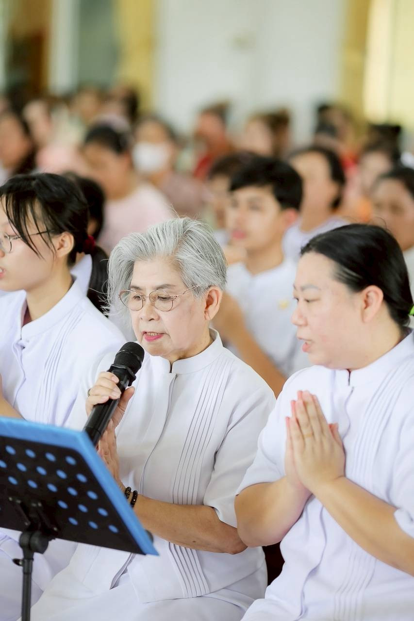 ภาพกล่าวคำถวายกฐินวัดนิเวศน์ปวราราม