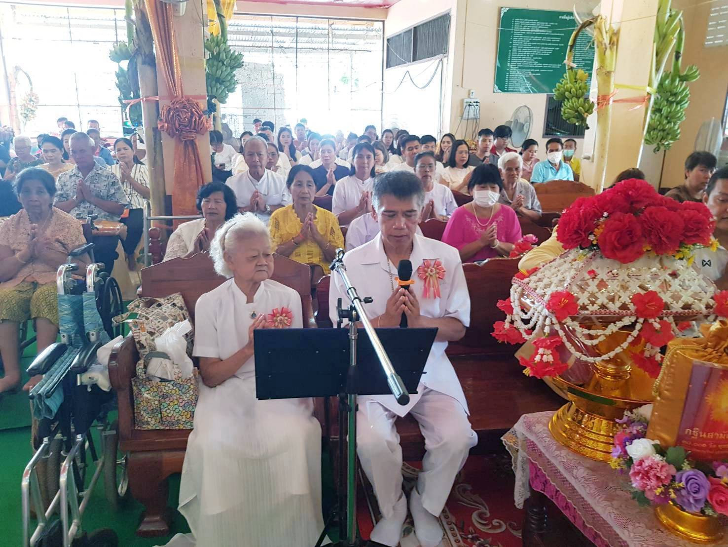 ภาพกล่าวคำถวายกฐินวัดปากแสก