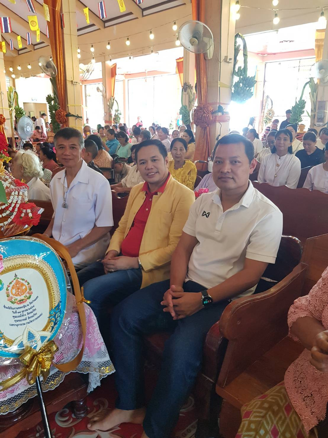 ภาพร่วมพิธีกรรมวัดปากแสก