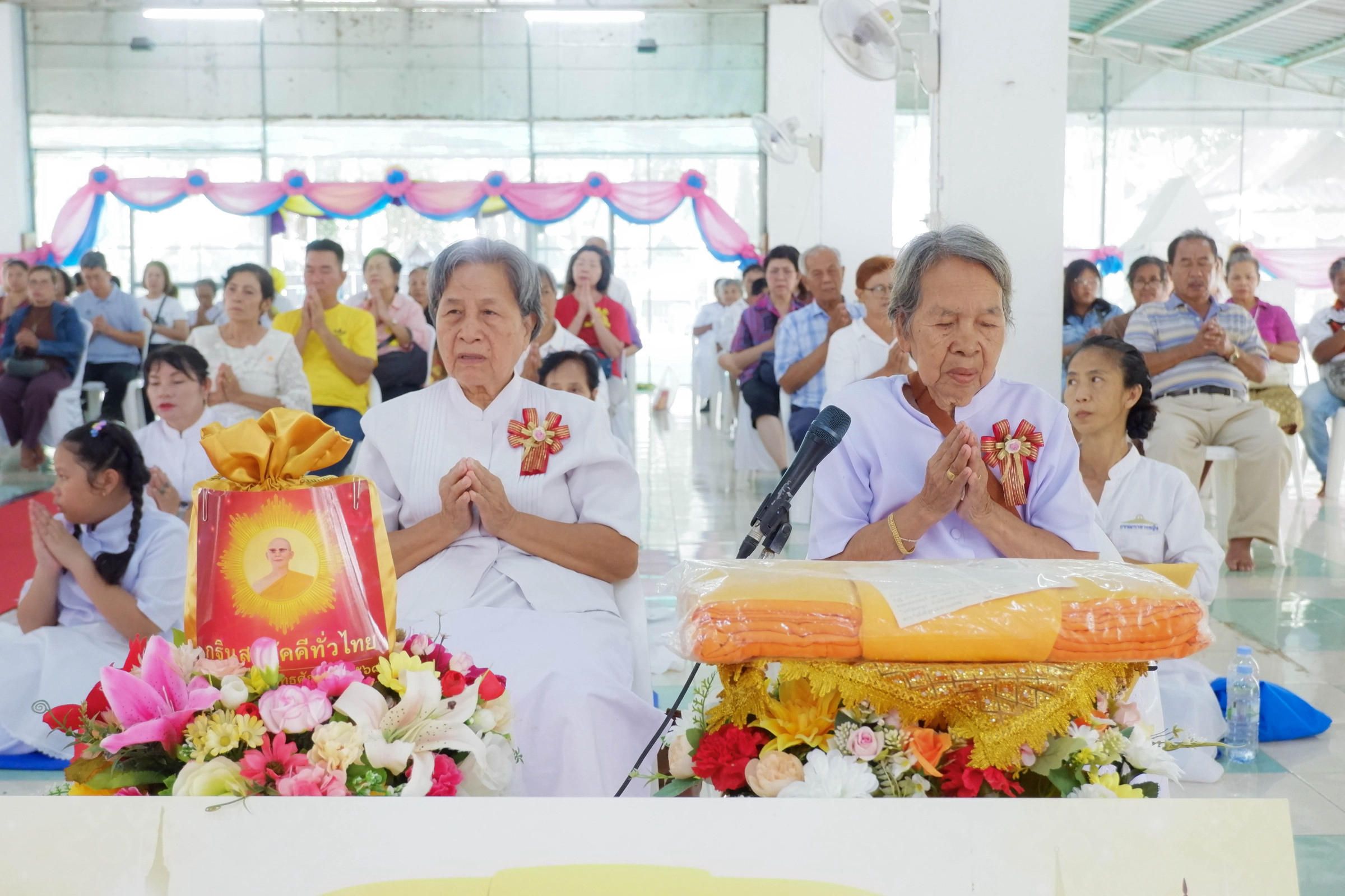 ภาพกล่าวคำถวายกฐินธุดงคสถานประจวบคีรีขันธ์