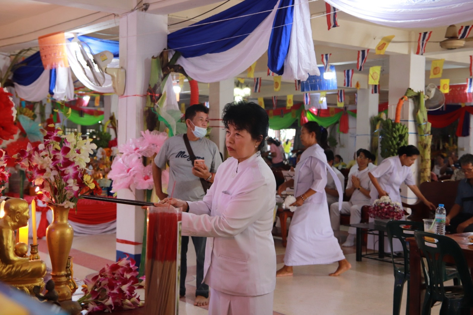 ภาพร่วมพิธีกรรมวัดทัพหลวง